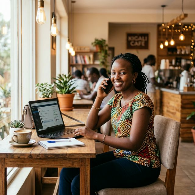 Ganira n'abanyamahanga online uhembwe 2,500 FRW/isaha